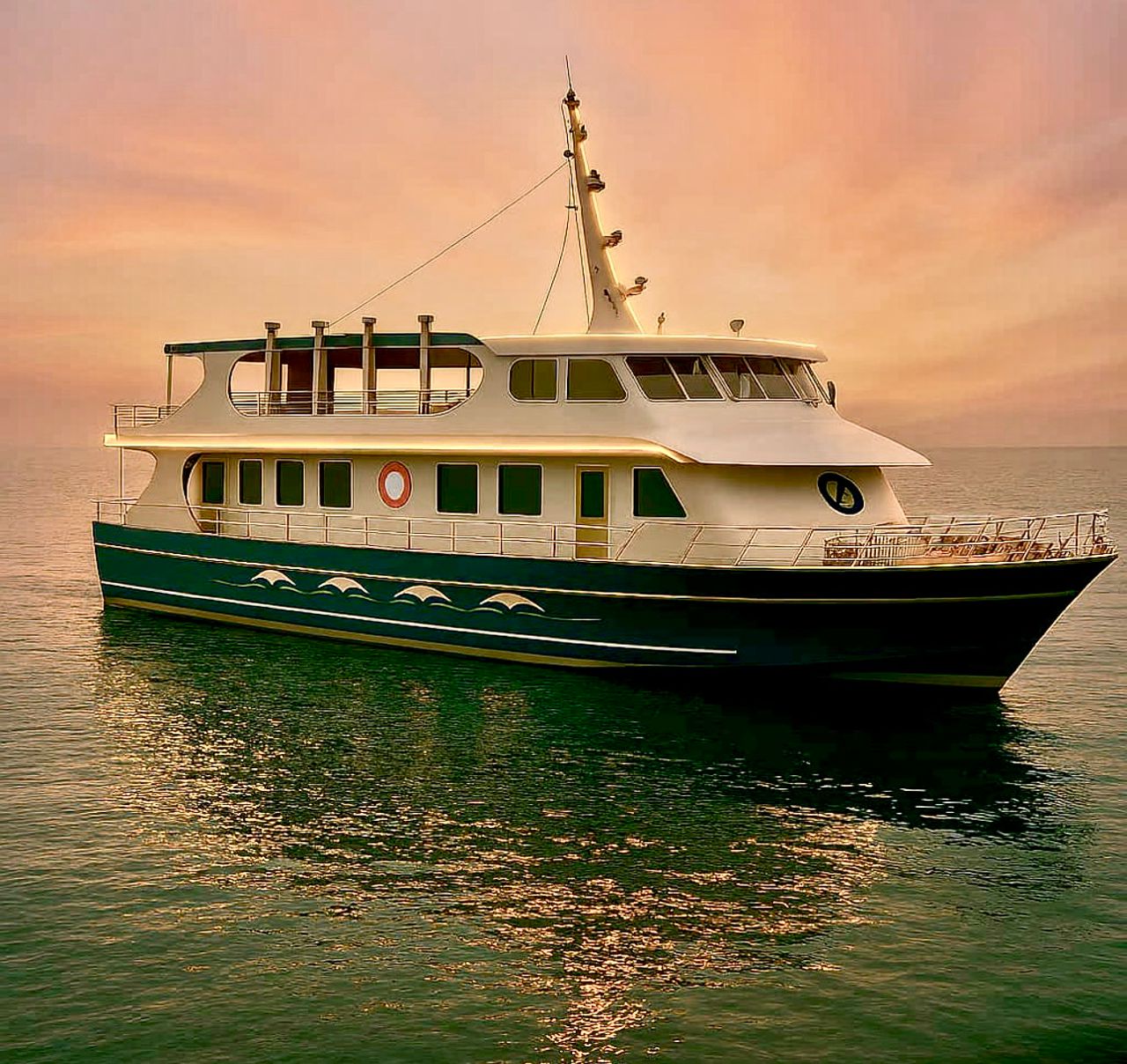 کشتی تفریحی وفا قشم