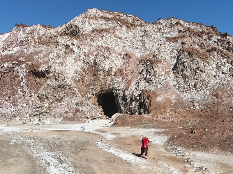 غار نمکدان قشم